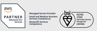 AWS Badge & ISO27001 2 AWS Badge & ISO27001 2